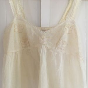 Vintage lace nightgown